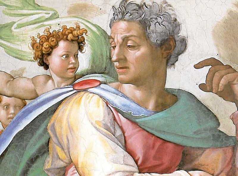 The Prophet Isaiah by Michelangelo (c. 1508-12) Sistine Chapel, Vatican