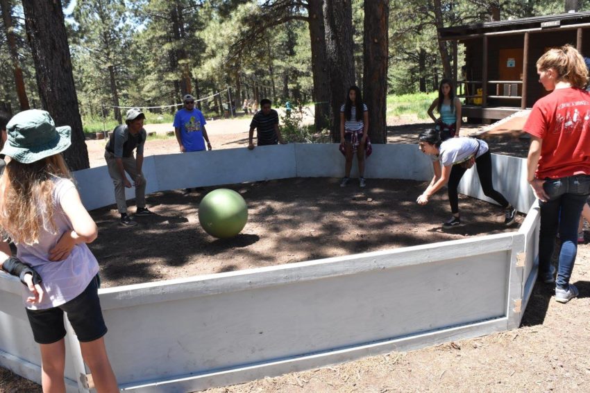 Campers enjoy the many fun activities Montlure provides.