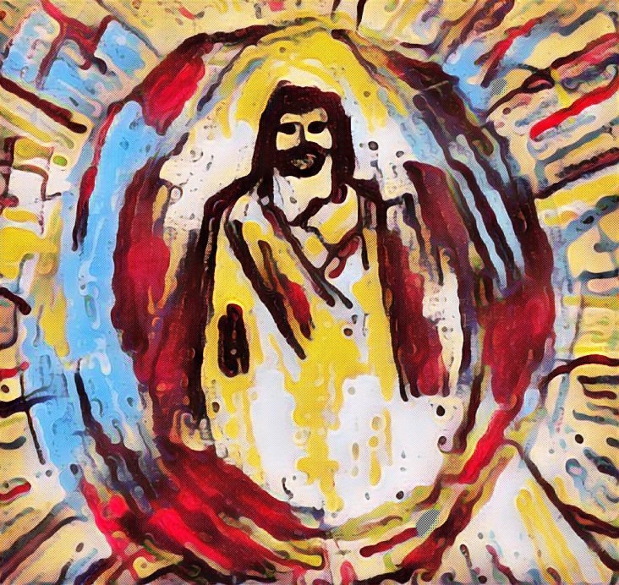 Modern painting of Jesus Christ