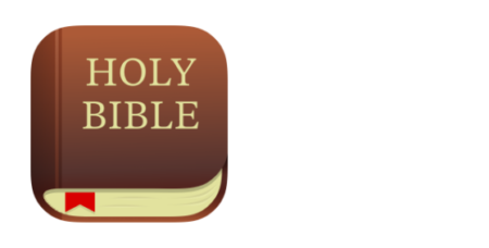 Holy Bible icon with link to bible.com