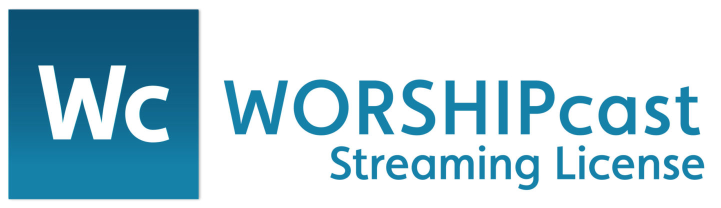 Wc WORSHIPcast Streaming License logo