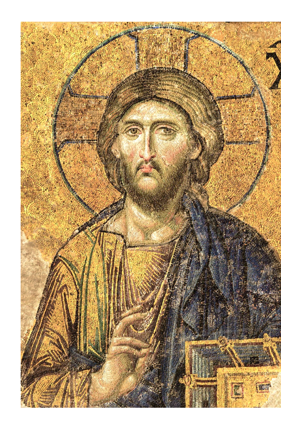 “Christ Pantocrator” Deesis Mosaic, Hagia Sophia Museum, Istanbul, Turkey
