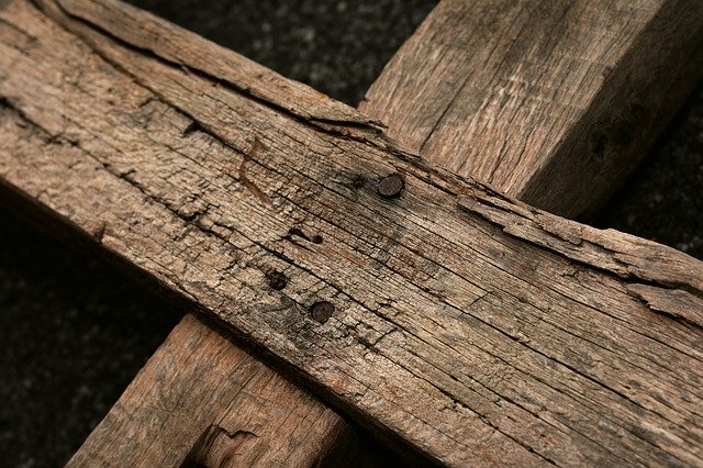 An Old Wooden Cross