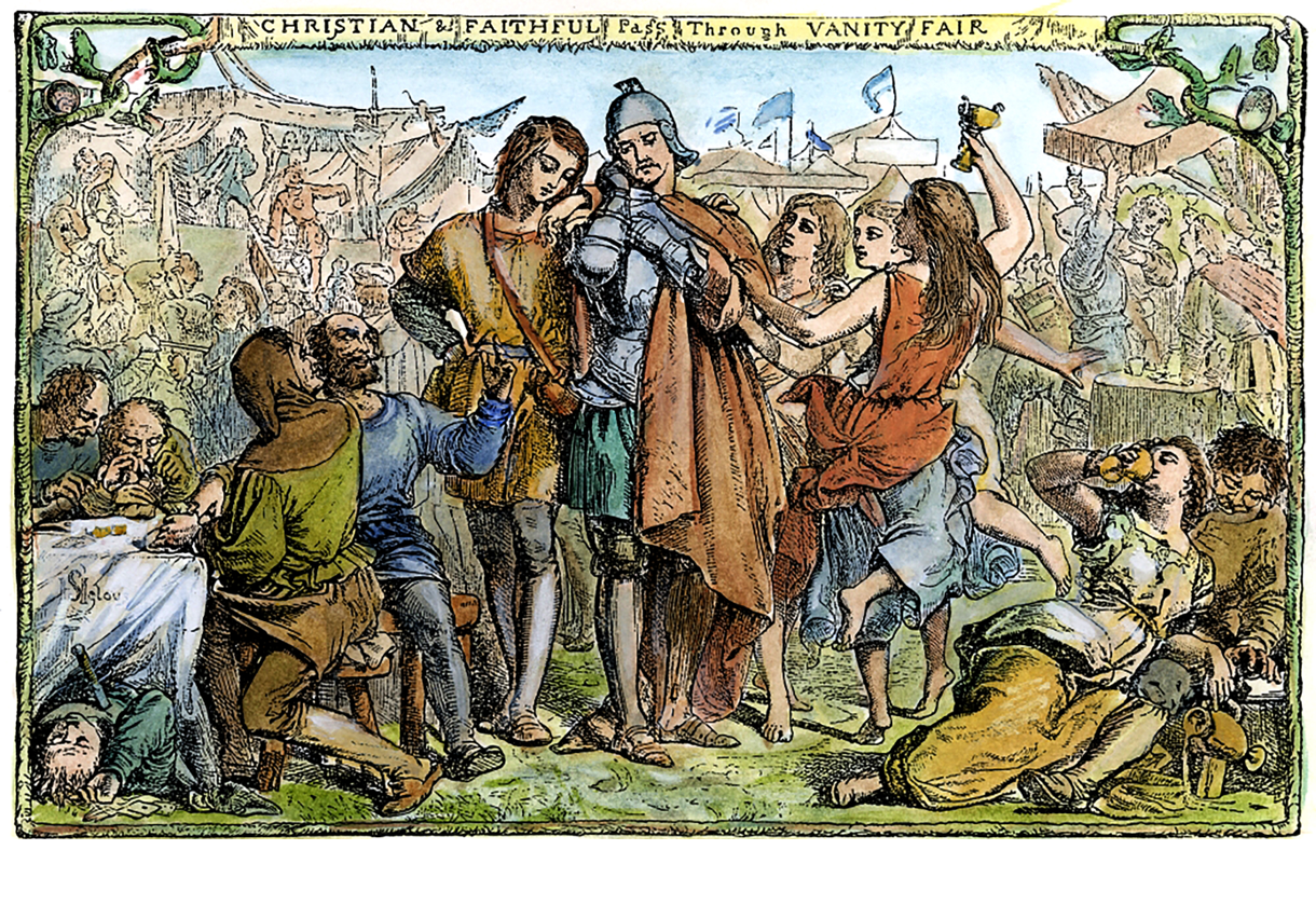 Pilgrim's Progress_Pass Through Vanity Fair illustration