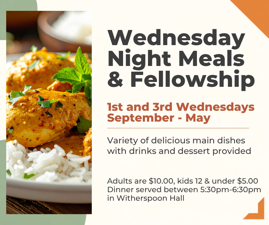 Wed Night Meals